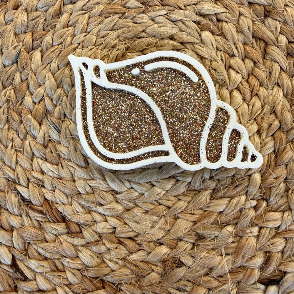 Sea Shell Car Freshie,Vanilla Pineapple Margarita Scent,Beachy Car Air Freshener